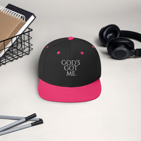 God's Got Me Snapback Dark Hat