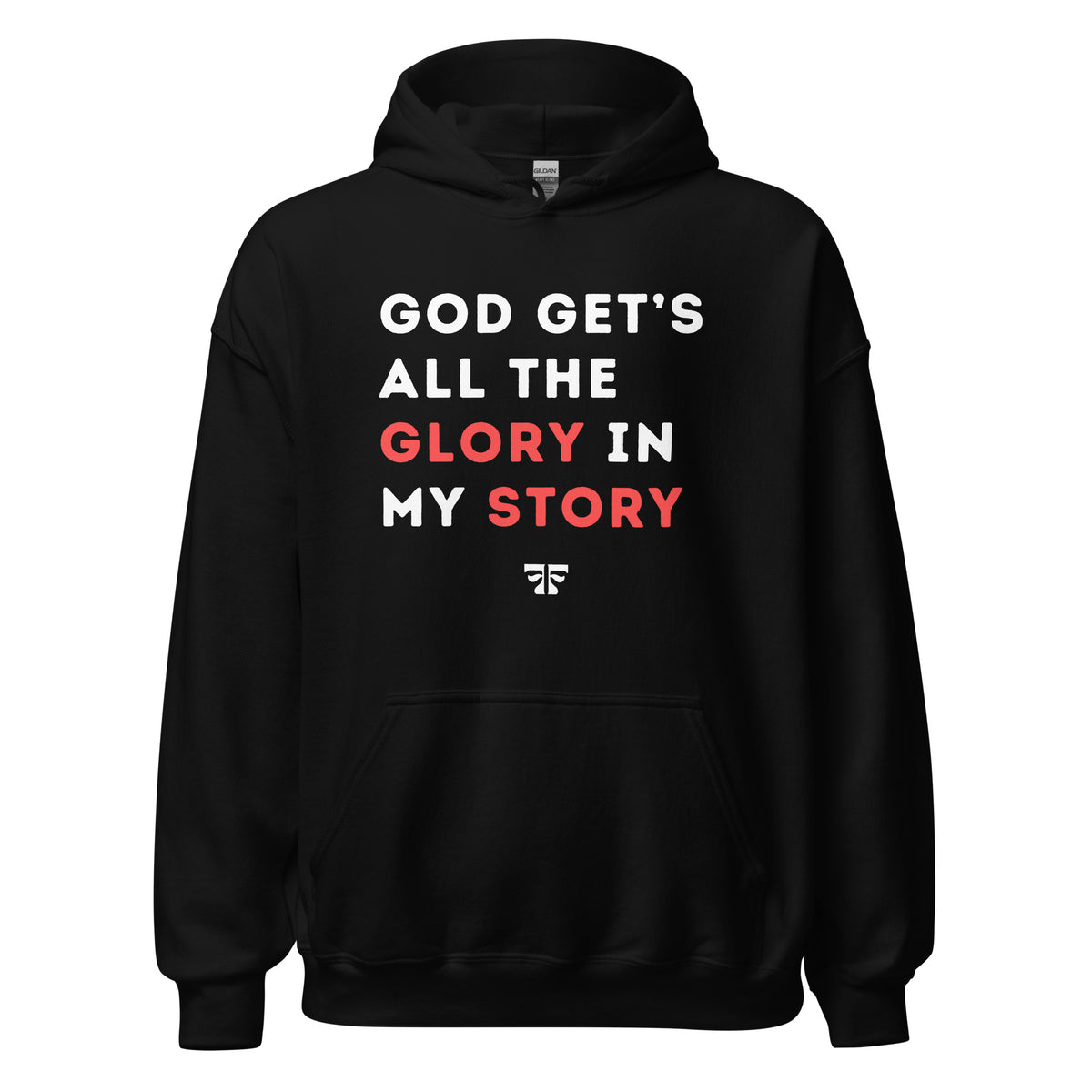 God Get's All The Glory Unisex Hoodie Dark