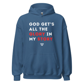 God Get's All The Glory Unisex Hoodie Dark