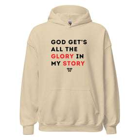 God Get's All The Glory Unisex Hoodie Light